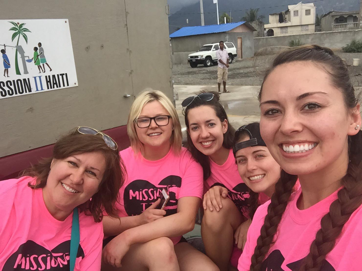 Dental Hygiene students in Haiti