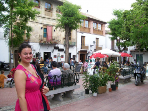WNCC students have traveled the globe, here in Granada, Spain in 2010.